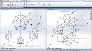 SolidWorks Exercises for Beginners  3  SolidWorks Sketch Practice Tutorial [upl. by Jackie630]