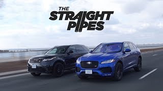 2018 Range Rover Velar vs Jaguar FPace S Review  Luxury SUV Battle [upl. by Eessac100]