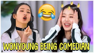 IVE Wonyoung Being A Comedian [upl. by Xino]