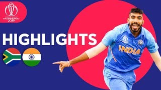 Rohit Hundred Seals Win  South Africa vs India  Match Highlights  ICC Cricket World Cup 2019 [upl. by Odlopoel319]