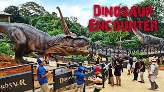 Dinosaur Encounter  Zoo Melaka Tour  First Day Opening 25 Dec 2020 [upl. by Dwyer]