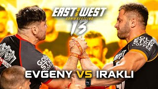 IRAKLI ZIRAKASHVILI VS EVGENY PRUDNYK  EAST VS WEST 13 [upl. by Odlavso481]