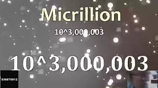 1 to 1 micrillion 1 quintillion speed [upl. by Asilram]