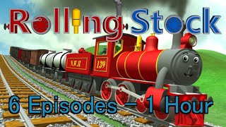 Cartoon Trains  1 Hour of Fun Adventures [upl. by Chuu]