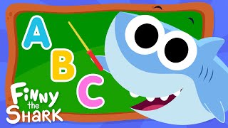 The Alphabet Song  Learn The ABCs  Finny The Shark [upl. by Homere]