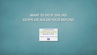 Stopped or Delayed Refunds [upl. by Aicenav]