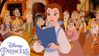 Whats Belles Favorite Book  Disney Princess [upl. by Annaer6]