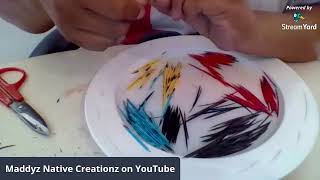 Lakota Quillwork Tutorial [upl. by Nyraa]