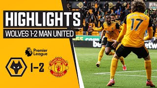 The final match ends in defeat  Wolves 12 Manchester United  Highlights [upl. by Sihon]