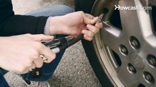 How to Inflate Car Tires [upl. by Lyrahc]