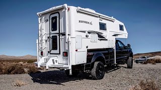 ULTIMATE FOUR SEASON CAMPER  2021 Northern Lite Truck Camper 4x4 Overland  FULL TOUR [upl. by Balfore241]