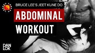 Bruce Lees Personal Abdominal Ab Workout [upl. by Narmi]