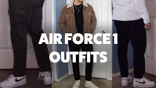 How To Style Nike Air Force 1  10 Outfit Ideas [upl. by Bluh]