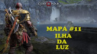 God of War  ILHA DA LUZ  Localizaçao  Todos os Mapas do Tesouro [upl. by Hart]