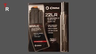 CMMG Bravo 22lr AR15 conversion kit [upl. by Enilav]