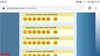 UK49s lunchtime Predictions for Tomorrow [upl. by Iznik652]