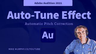 Adobe Audition AutoTune Effect Automatic Pitch Correction [upl. by Deyes]