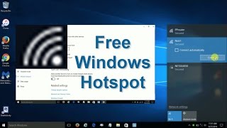 Turn Windows 10 laptop into wiFi Hotspot mobile Hotspotwireless Hotspot  Effortlessly amp Free [upl. by Vastah978]