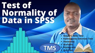 Test of Normality of Data in SPSS [upl. by Eannej]