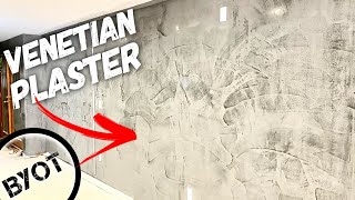 HOW TO APPLY VENETIAN PLASTER [upl. by Erine]