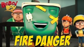 BoBoiBoy English S3EP16  Fire Danger [upl. by Aneles791]