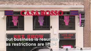 Brothels reopen in Amsterdams red light district [upl. by Carmine455]