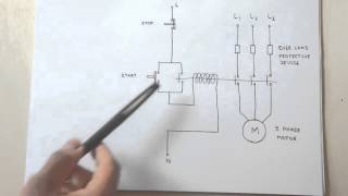 How a 3 Phase Motor Control Circuit Works [upl. by Briggs630]