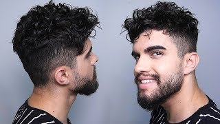 Como arrumo CABELO ONDULADO  Dicas para ESTILIZAR cabelo masculino [upl. by Sunday]