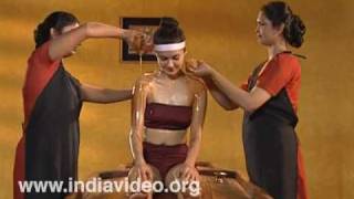 Ayurveda Panchakarma  Kerala Oil Massage [upl. by Oludoet]