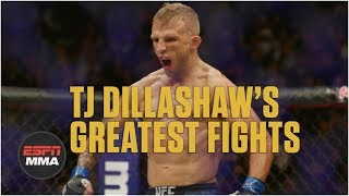 TJ Dillashaw’s greatest fights  Highlights  ESPN MMA [upl. by Gradeigh]