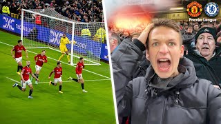 THE MOMENT MCTOMINAY SILENCES CHELSEA at OLD TRAFFORD [upl. by Wainwright]