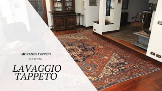 Lavaggio del tappeto  Morandi Tappeti [upl. by Edouard727]