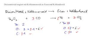 Reaktionsgleichungen aufstellen und ausgleichen [upl. by Concoff]