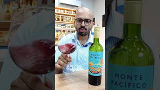 Monte Pacifico Merlot  Wine review India [upl. by Catha826]