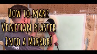 Venetian Plaster Florenzia How To Do High Polished Venetian Plaster [upl. by Milissa]