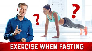 Should I Workout While I am Fasting  Dr Berg Answers [upl. by Shear]