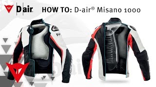 Dainese How to DAIR MISANO 1000 [upl. by Nahtam]