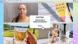 self care🛁 productivity tips🌿 my relaxing morning routine 2020 ☕️ [upl. by Schurman]