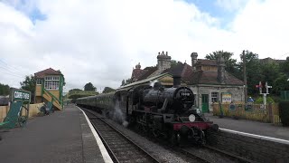 The magic moguls at work on the Swanage Railway  7th July 2021 [upl. by Gnehs]