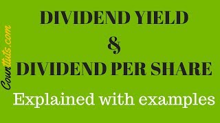 What is Dividend Yield  Explained With Examples [upl. by Atwahs]