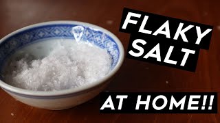 How to make Flaky Salt [upl. by Htiekram]