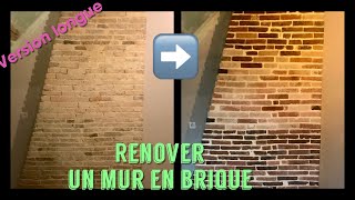 Comment Rénover un Mur en Brique en un Weekend [upl. by Dimond646]