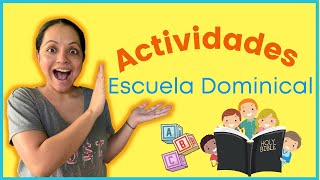 ACTIVIDADES PARA ESCUELA DOMINICAL PARA INICIAR UNA CLASE [upl. by Gwyneth]