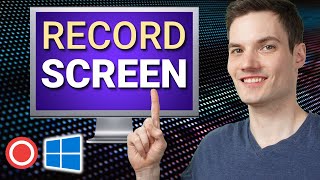 How to Screen Record on PC [upl. by Eiffe]