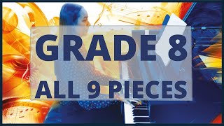 ABRSM GRADE 8 Piano Exam 2021  All pieces Tutorial [upl. by Hazard]