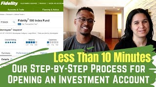 How to Open a Stock Account in Less Than Ten Minutes  Start Investing Today [upl. by Budd]