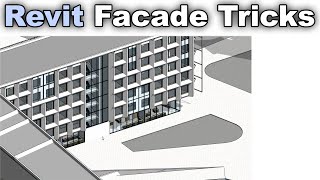 Revit Facades Tips and Tricks Tutorial [upl. by Iturhs]