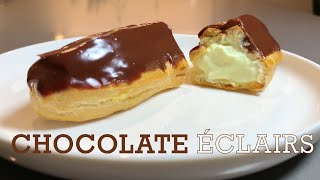 Classic eclairs recipe [upl. by Htomit]