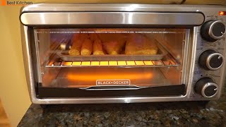 Black amp Decker 4Slice Toaster Oven Review [upl. by Ecidnacal]