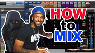 How to Mix a Song from Start to Finish  2 Track Beat and Vocals Mix [upl. by Atinele585]